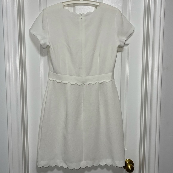 [Club Monaco] White Santina Scalloped Dress - Picture 7 of 13